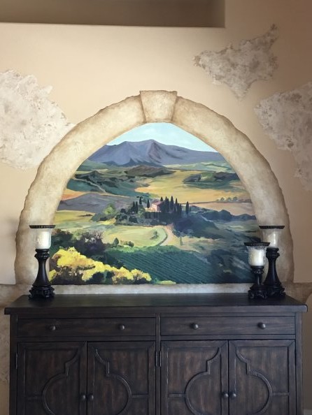 Trompe l'oeil, Faux Finishes, Mural Art & Perspective